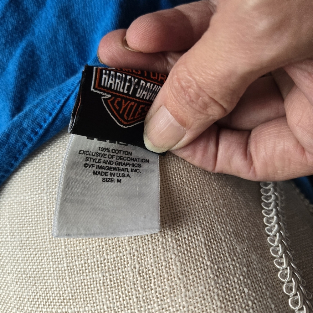 Five Assorted Harley-Davidson Shirts - Picture 16 of 16